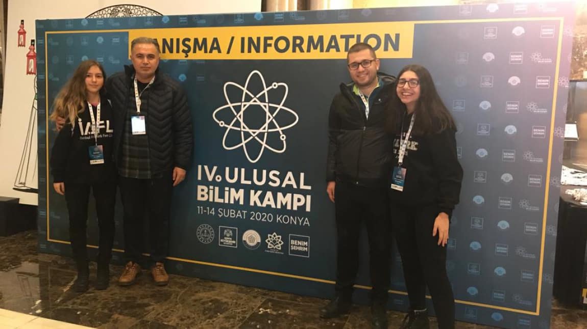 İstanbul'u Temsilen MEB IV.Ulusal Bilim Kampı İçin Konya'dayız
